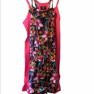 NWT. Hurley girls 2 pack romper and dress